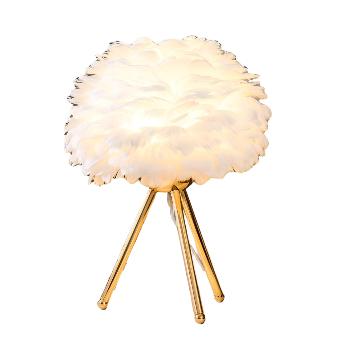 Swanis Feather Table Lamp