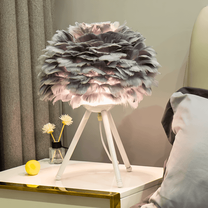 Swanis Feather Table Lamp